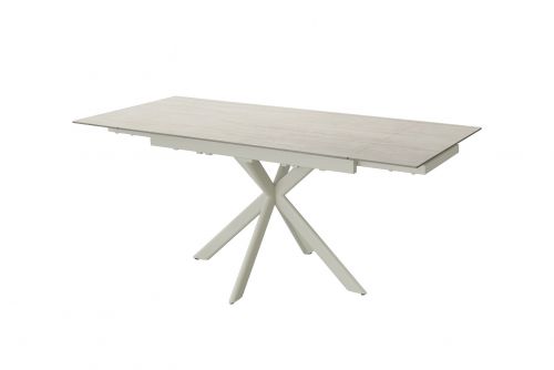  Lucia Extending Table - Sandy Beige